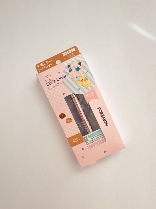 Love Liner Other - Love Liner x Pokemon Limited Edition Liquid Eyeliner Pen Milk Brown NIB Japan